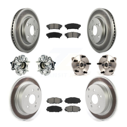 [Avant + Arrière] Kit d'ensemble roulement de roue et moyeu pour 2012-2018 Toyota Prius V KBB-114678
