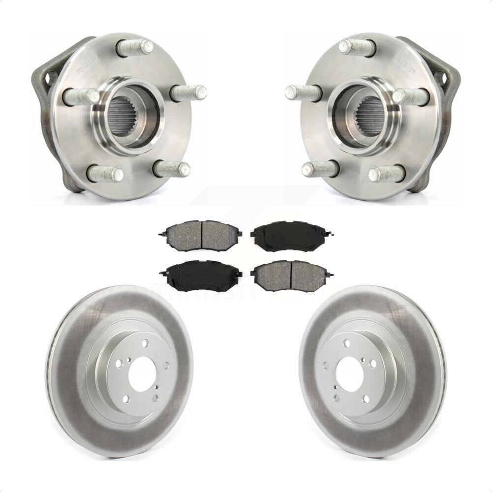 [Avant] Kit d'ensemble roulement de roue et moyeu pour 2009 Subaru Legacy 3.0 R avec 3.0L 292mm Diameter Rotor KBB-114690