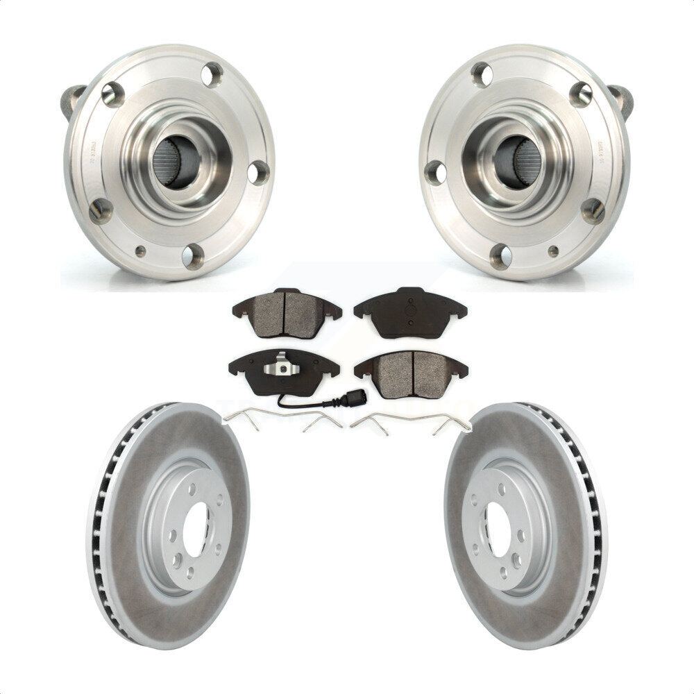 [Avant] Kit d'ensemble roulement de roue et moyeu pour Volkswagen CC 340mm Diameter Rotor KBB-114693