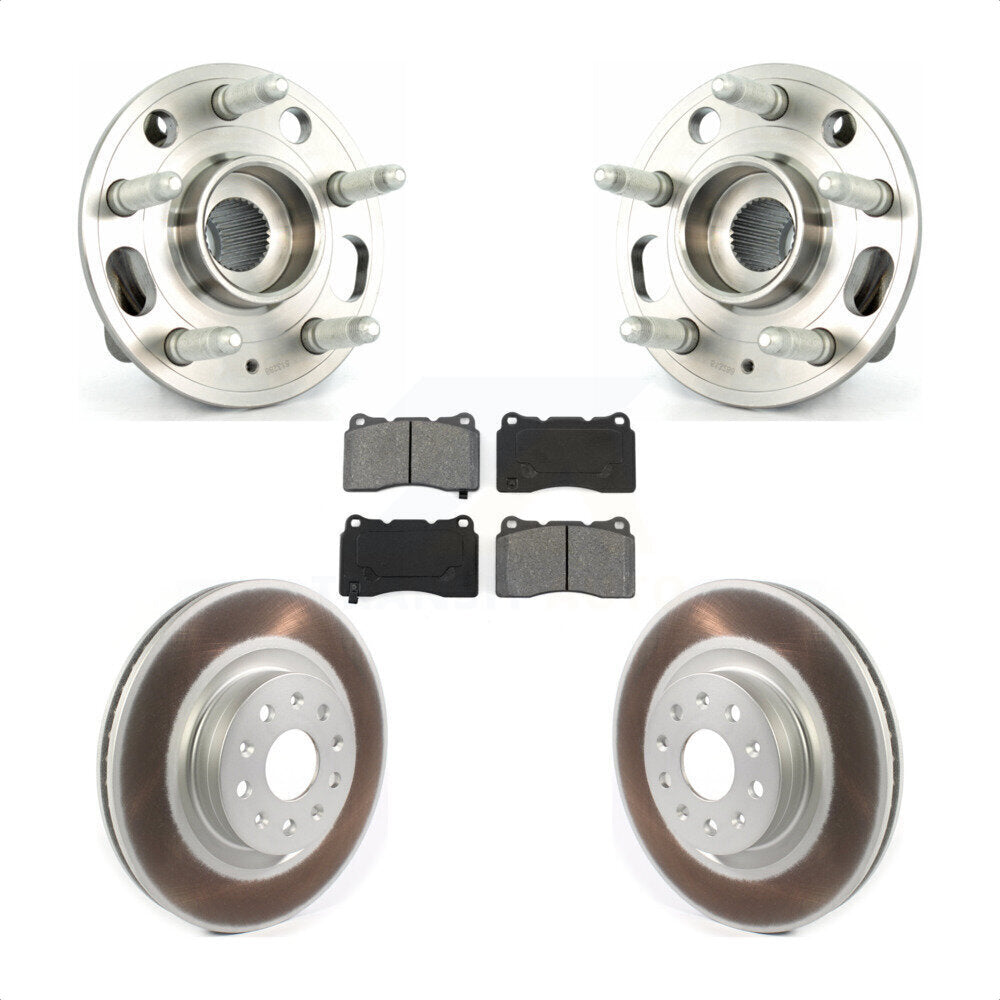 [Avant] Kit d'ensemble roulement de roue et moyeu pour 2015 Cadillac CTS Base Premium Luxury Performance avec AWD 18" Factory Wheels KBB-114701