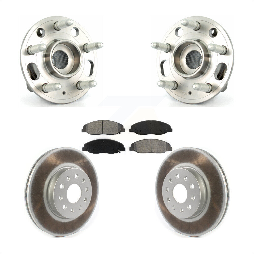[Avant] Kit d'ensemble roulement de roue et moyeu pour Cadillac CTS sans Heavy Duty Brakes KBB-114704