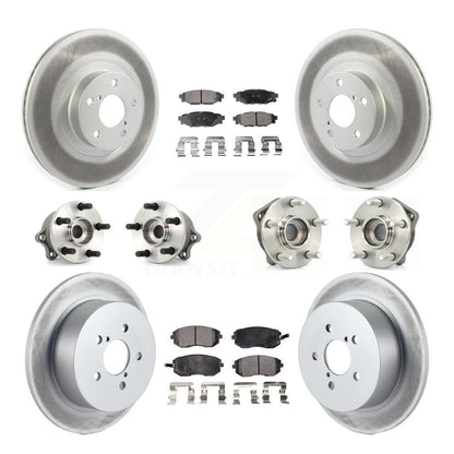 [Avant + Arrière] Kit d'ensemble roulement de roue et moyeu pour Subaru Outback Legacy avec 292mm Diameter Rotor KBB-114716