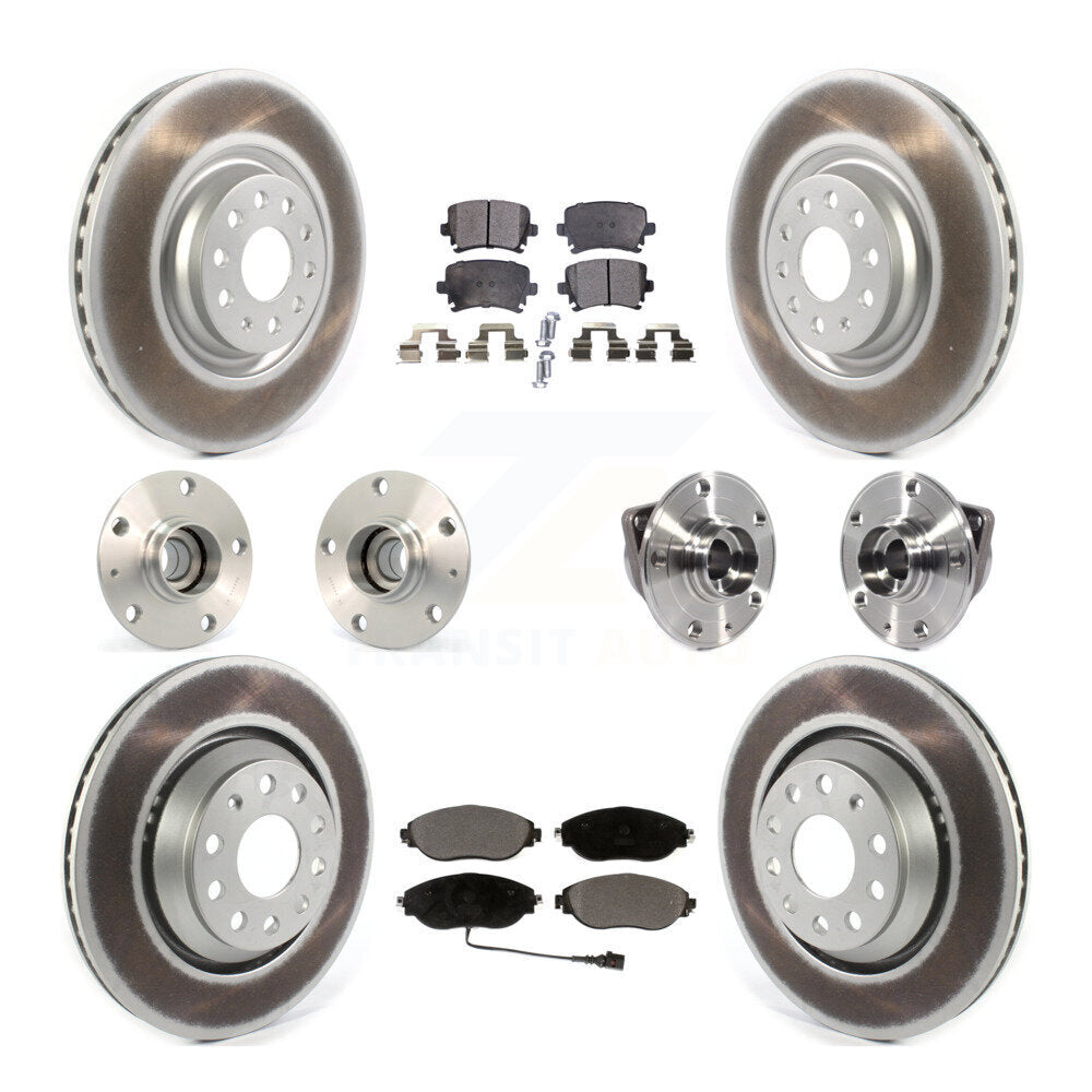 [Avant + Arrière] Kit d'ensemble roulement de roue et moyeu pour Volkswagen GTI KBB-114722