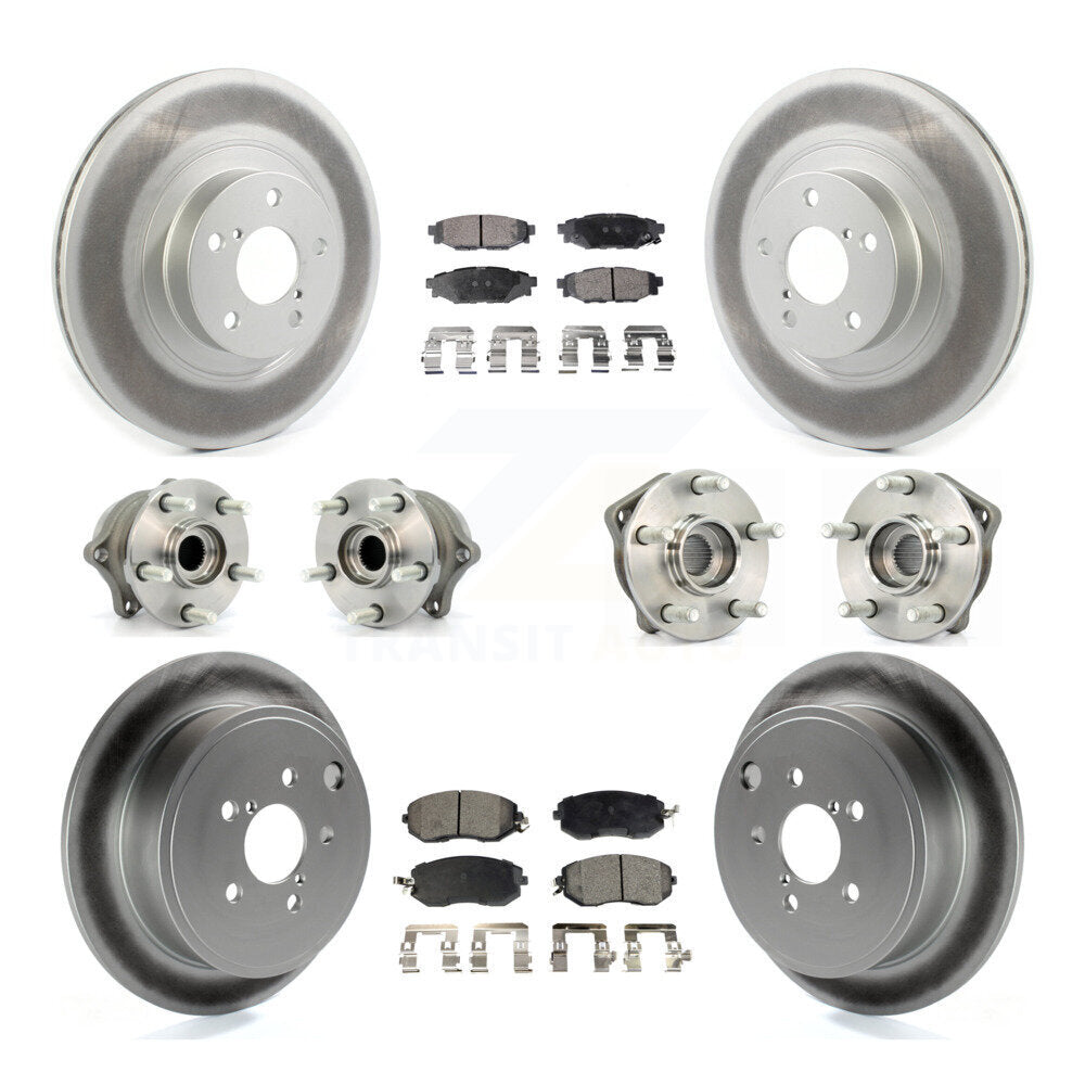 [Avant + Arrière] Kit d'ensemble roulement de roue et moyeu pour Subaru Outback Impreza Forester Legacy KBB-114724