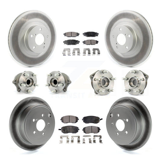 [Avant + Arrière] Kit d'ensemble roulement de roue et moyeu pour Subaru Outback Forester Impreza Legacy KBB-114725