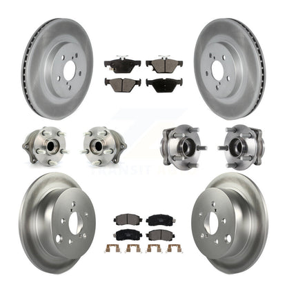 [Avant + Arrière] Kit d'ensemble roulement de roue et moyeu pour Subaru Crosstrek KBB-114729