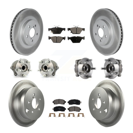 [Avant + Arrière] Kit d'ensemble roulement de roue et moyeu pour Subaru Crosstrek KBB-114729