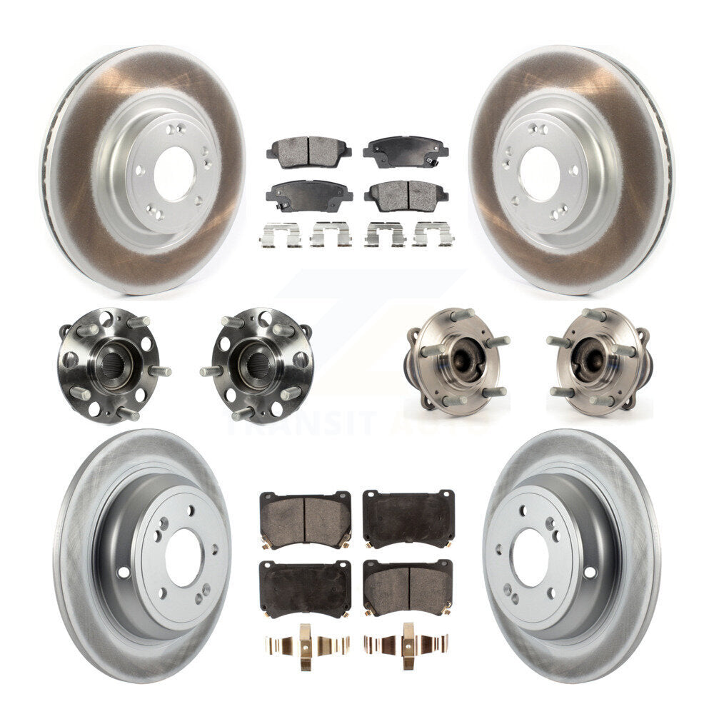 [Avant + Arrière] Kit d'ensemble roulement de roue et moyeu pour Hyundai Genesis KBB-114732