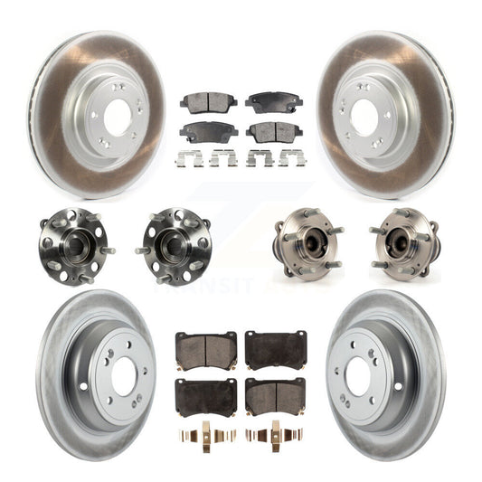[Avant + Arrière] Kit d'ensemble roulement de roue et moyeu pour Hyundai Genesis KBB-114732