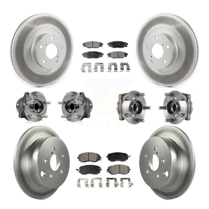 [Avant + Arrière] Kit d'ensemble roulement de roue et moyeu pour Subaru Forester Crosstrek XV avec 292mm Diameter Rotor KBB-114738