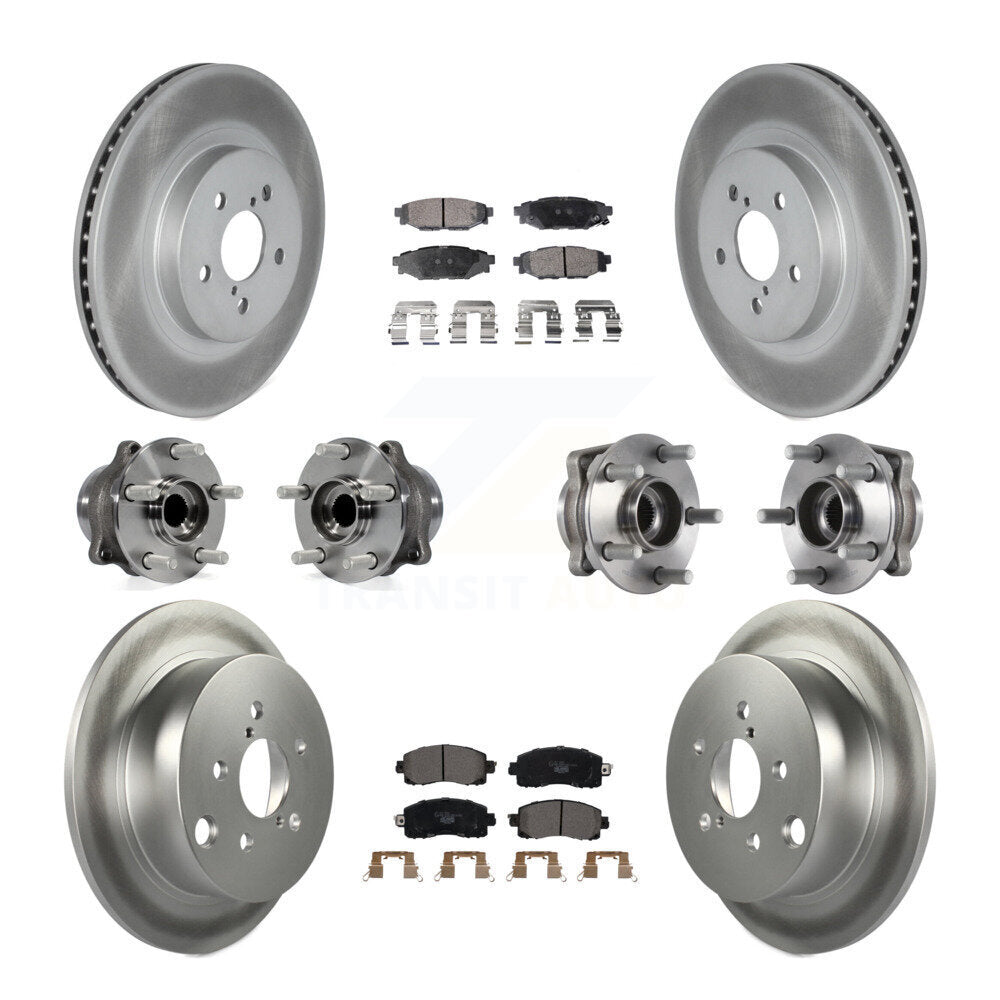 [Avant + Arrière] Kit d'ensemble roulement de roue et moyeu pour Subaru Crosstrek Impreza KBB-114739