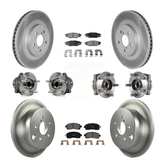 [Avant + Arrière] Kit d'ensemble roulement de roue et moyeu pour Subaru Crosstrek Impreza KBB-114739