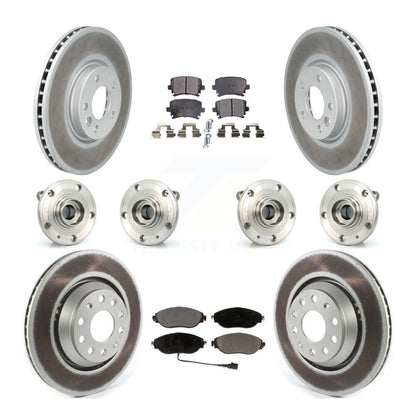 [Avant + Arrière] Kit d'ensemble roulement de roue et moyeu pour 2013-2014 Volkswagen CC AWD KBB-114748