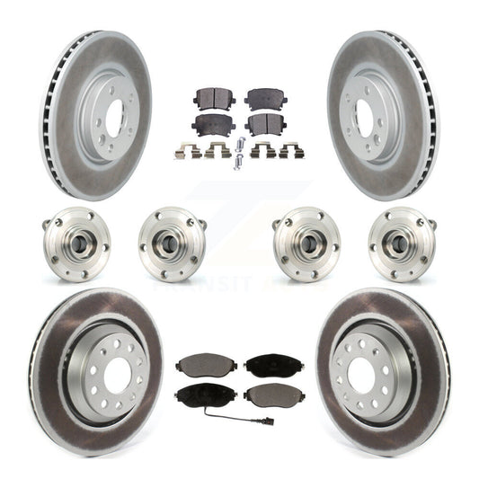 [Avant + Arrière] Kit d'ensemble roulement de roue et moyeu pour 2013-2014 Volkswagen CC AWD KBB-114748