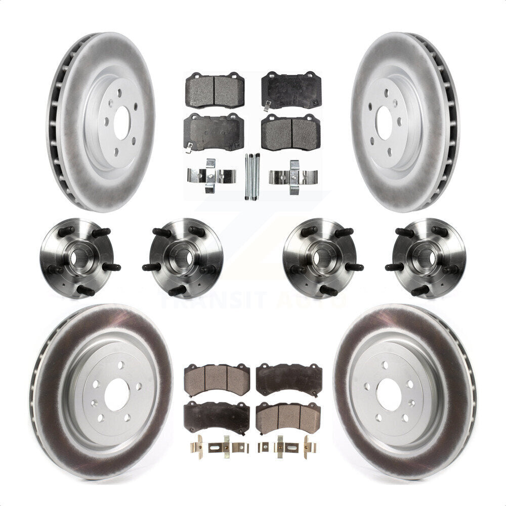 [Avant + Arrière] Kit d'ensemble roulement de roue et moyeu pour 2014 Chevrolet Camaro ZL1 KBB-114753 par Transit Auto