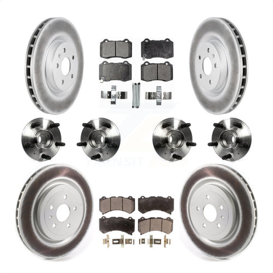 [Avant + Arrière] Kit d'ensemble roulement de roue et moyeu pour 2014 Chevrolet Camaro ZL1 KBB-114753 par Transit Auto