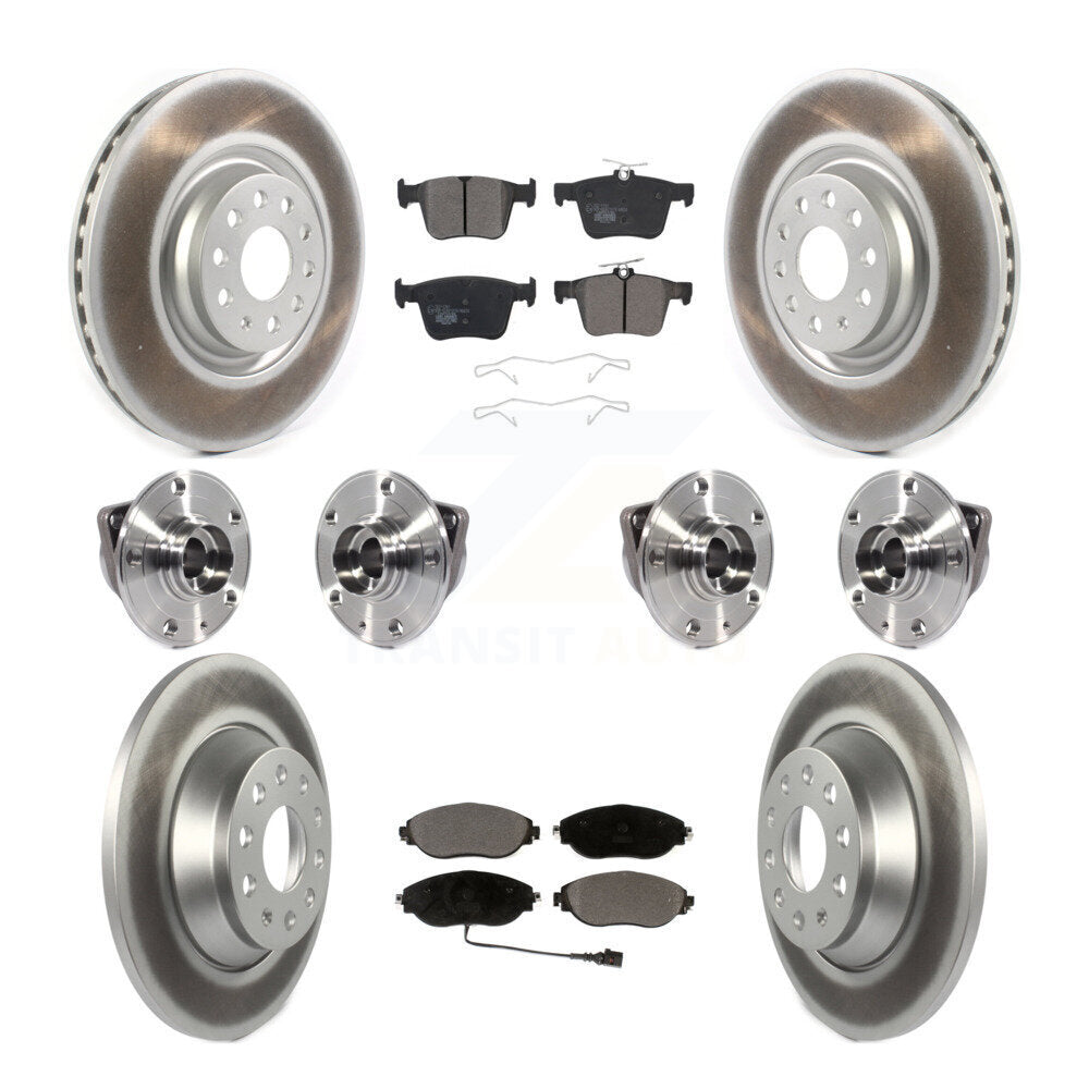 [Avant + Arrière] Kit d'ensemble roulement de roue et moyeu pour Volkswagen Tiguan KBB-114758