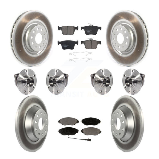 [Avant + Arrière] Kit d'ensemble roulement de roue et moyeu pour Volkswagen Tiguan KBB-114758