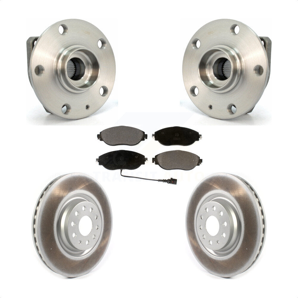 [Avant] Kit d'ensemble roulement de roue et moyeu pour Volkswagen Golf R Audi S3 KBB-114768 par Transit Auto