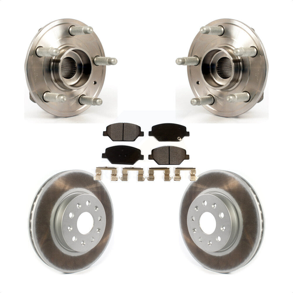 [Avant] Kit d'ensemble roulement de roue et moyeu pour 2016 Chevrolet Camaro LT avec 3.6L 2.0L sans Brembo Calipers KBB-114777 par Transit Auto