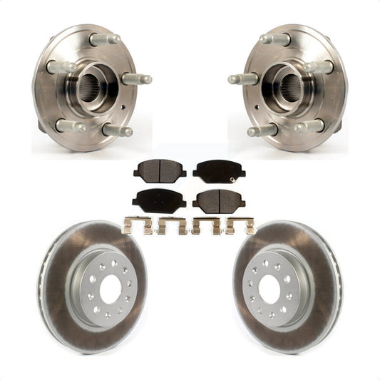 [Avant] Kit d'ensemble roulement de roue et moyeu pour 2016 Chevrolet Camaro LT avec 3.6L 2.0L sans Brembo Calipers KBB-114777 par Transit Auto