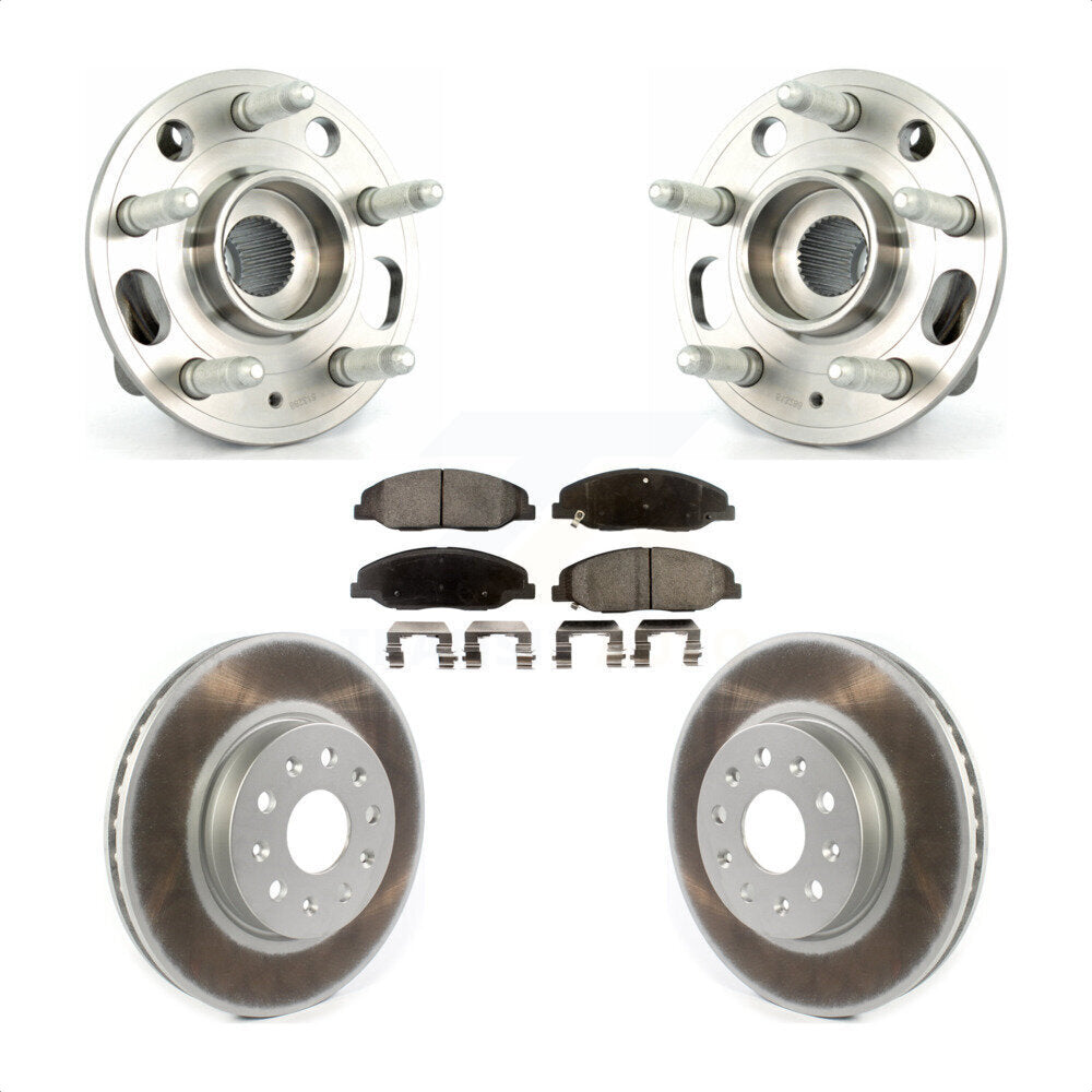 [Avant] Kit d'ensemble roulement de roue et moyeu pour Cadillac CTS sans Heavy Duty Brakes KBB-114782