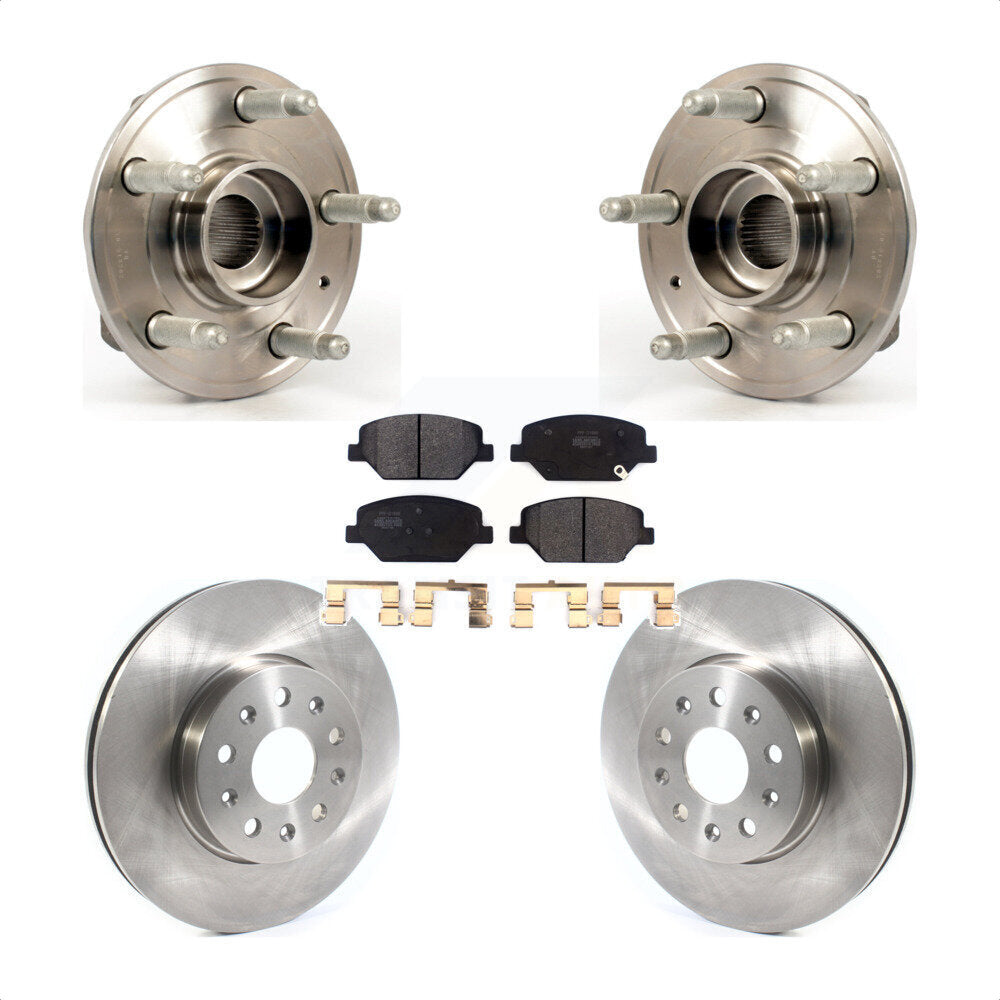 [Avant] Kit d'ensemble roulement de roue et moyeu pour 2016 Chevrolet Camaro LT avec 3.6L 2.0L sans Brembo Calipers KBB-114810 par Transit Auto