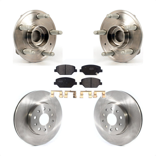 [Avant] Kit d'ensemble roulement de roue et moyeu pour 2016 Chevrolet Camaro LT avec 3.6L 2.0L sans Brembo Calipers KBB-114810 par Transit Auto