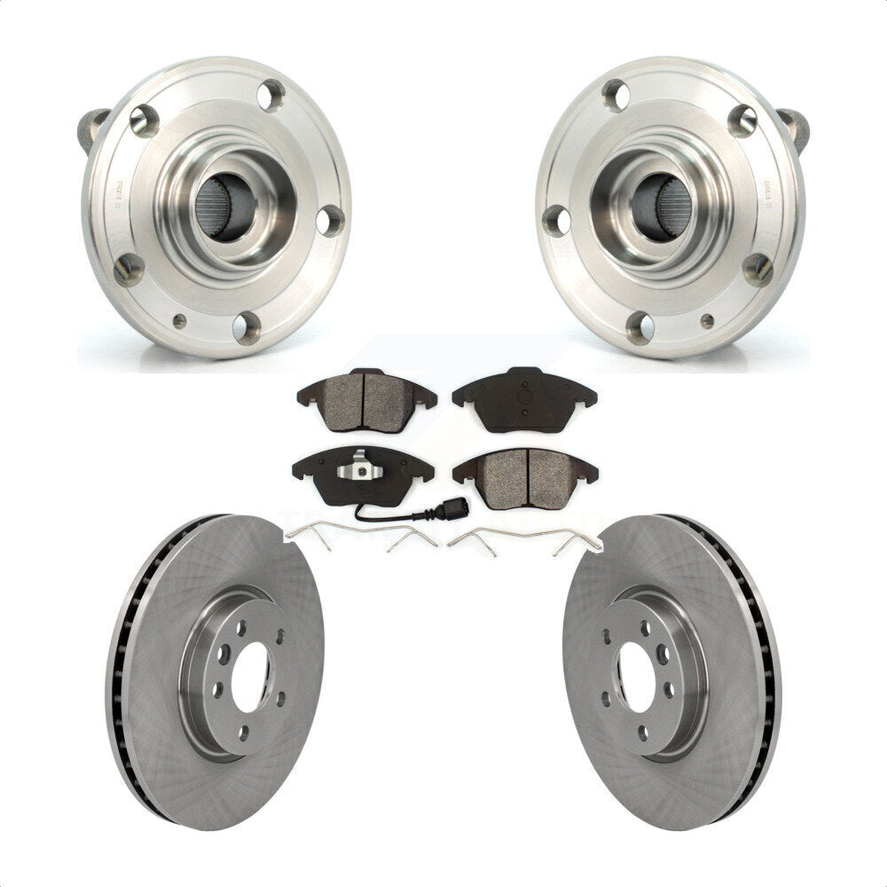 [Avant] Kit d'ensemble roulement de roue et moyeu pour Volkswagen CC 340mm Diameter Rotor KBB-114832
