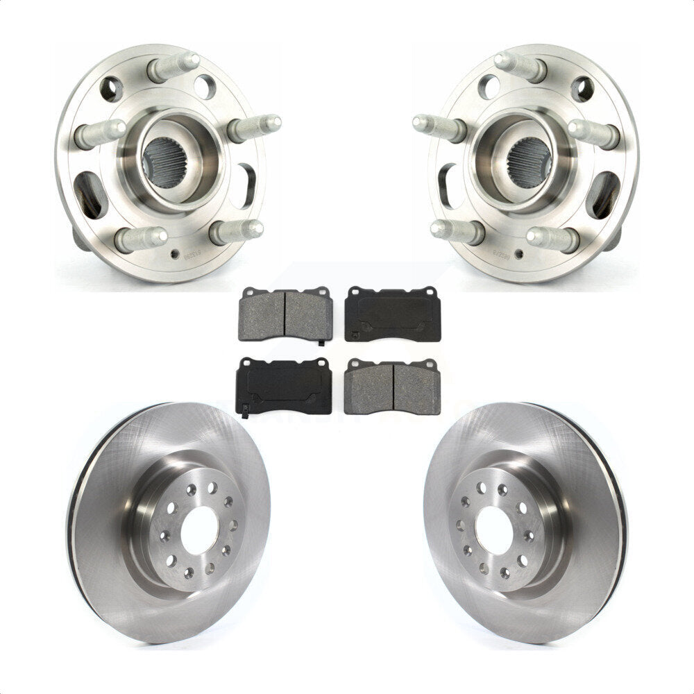 [Avant] Kit d'ensemble roulement de roue et moyeu pour 2015 Cadillac CTS Base Premium Luxury Performance avec AWD 18" Factory Wheels KBB-114839