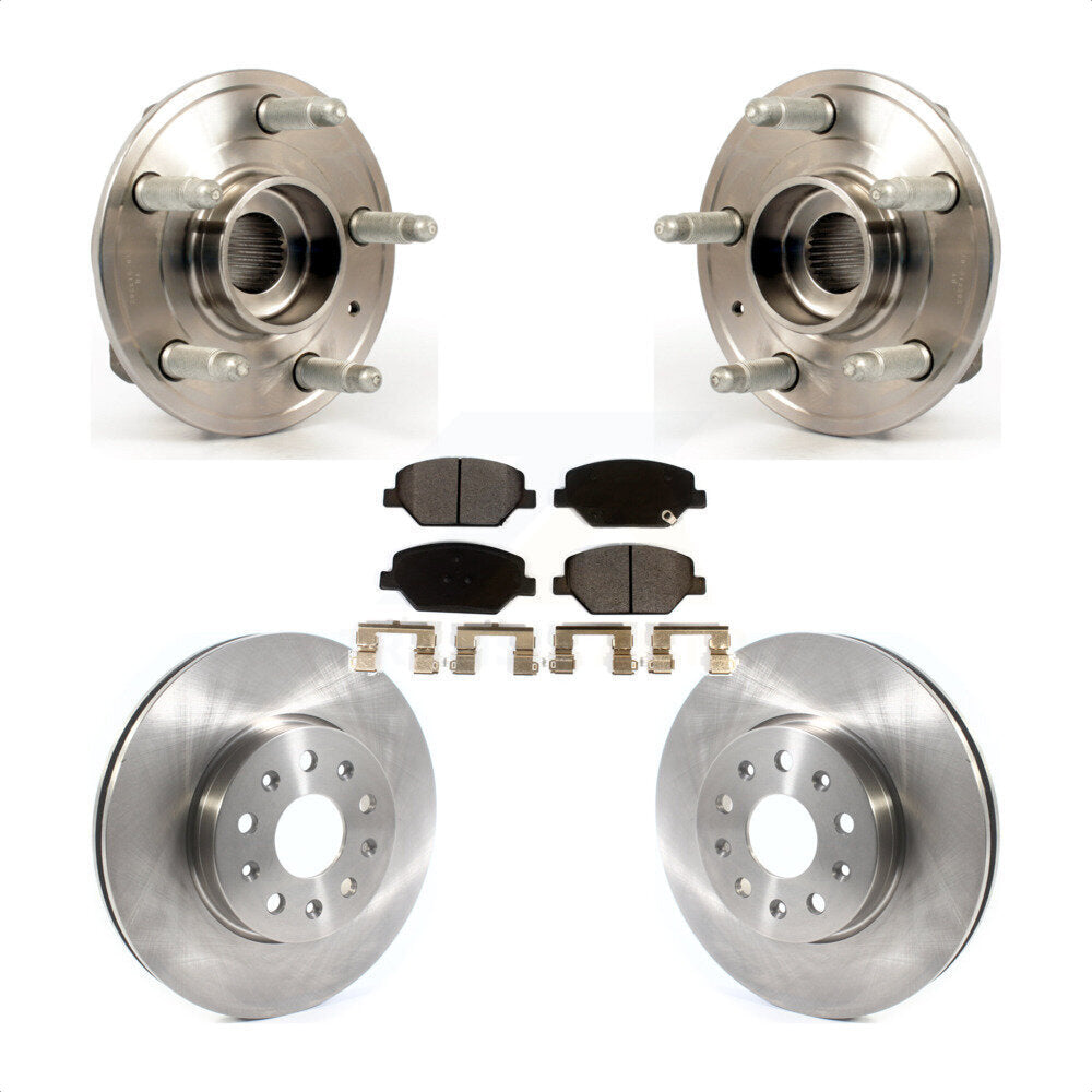 [Avant] Kit d'ensemble roulement de roue et moyeu pour 2016 Chevrolet Camaro LT avec 3.6L 2.0L sans Brembo Calipers KBB-114869 par Transit Auto