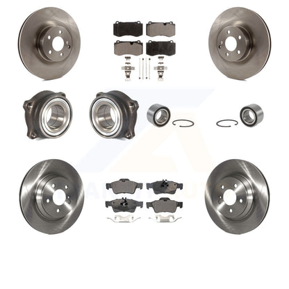 [Avant + Arrière] Kit de Roulement de roue pour 2009 Mercedes-Benz S450 sans Sport Package KBB-114891 par Transit Auto