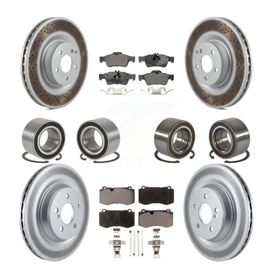 [Avant + Arrière] Kit de Roulement de roue pour 2012 Mercedes-Benz S350 avec Sport Package KBB-114905