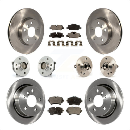 [Avant + Arrière] Kit d'ensemble roulement de roue et moyeu pour 2015 Mini Cooper Convertible avec 2.0L 1.5L avec 294mm Diameter Rotor KBB-114923 par Transit Auto