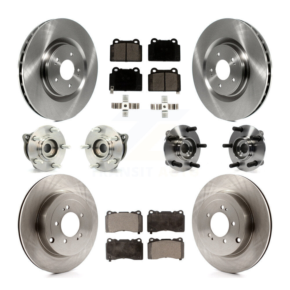[Avant + Arrière] Kit d'ensemble roulement de roue et moyeu pour Mitsubishi Lancer KBB-114930