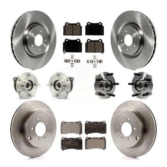 [Avant + Arrière] Kit d'ensemble roulement de roue et moyeu pour Mitsubishi Lancer KBB-114930