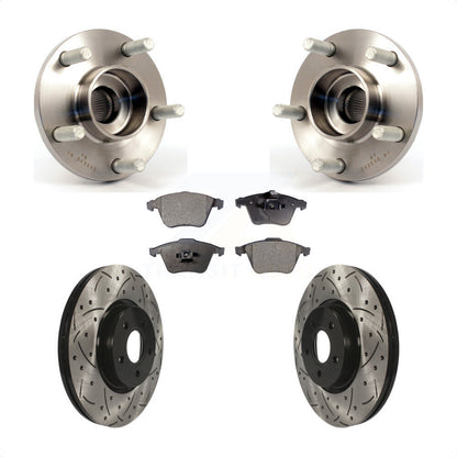 [Avant] Kit d'ensemble roulement de roue et moyeu pour Volvo S40 C70 V50 320mm Diameter Rotor KBB-114932