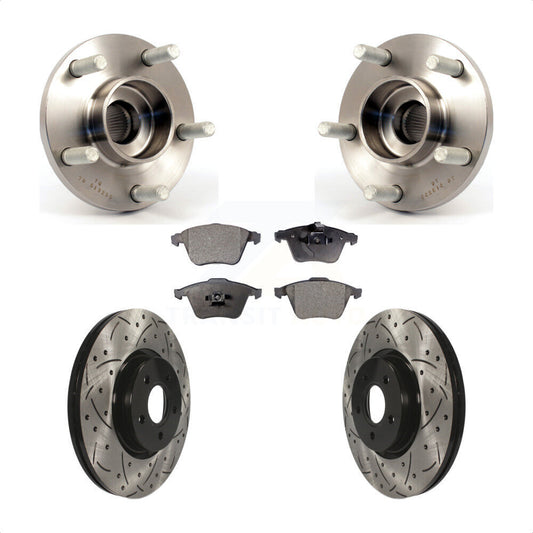 [Avant] Kit d'ensemble roulement de roue et moyeu pour Volvo S40 C70 V50 320mm Diameter Rotor KBB-114932