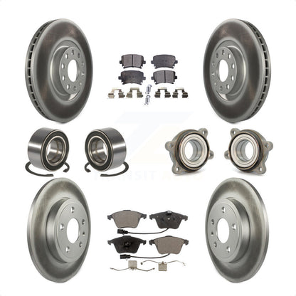 [Avant + Arrière] Kit d'ensemble roulement de roue et moyeu pour Audi A4 Quattro KBB-114953 par Transit Auto