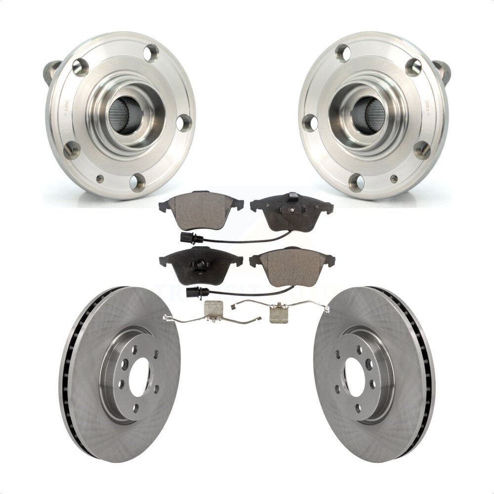 [Avant] Kit d'ensemble roulement de roue et moyeu pour Volkswagen CC 340mm Diameter Rotor KBB-114965