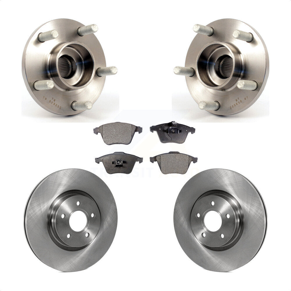 [Avant] Kit d'ensemble roulement de roue et moyeu pour Volvo S40 C70 V50 320mm Diameter Rotor KBB-114966