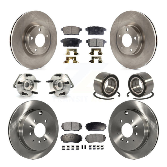 [Avant + Arrière] Kit de Roulement de roue pour 2007-2010 Ford Edge Lincoln MKX AWD KBB-114982
