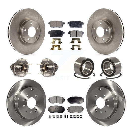 [Avant + Arrière] Kit de Roulement de roue pour 2010 Ford Edge Lincoln MKX FWD KBB-114983