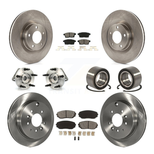 [Avant + Arrière] Kit de Roulement de roue pour 2007-2010 Ford Edge Lincoln MKX AWD KBB-114987
