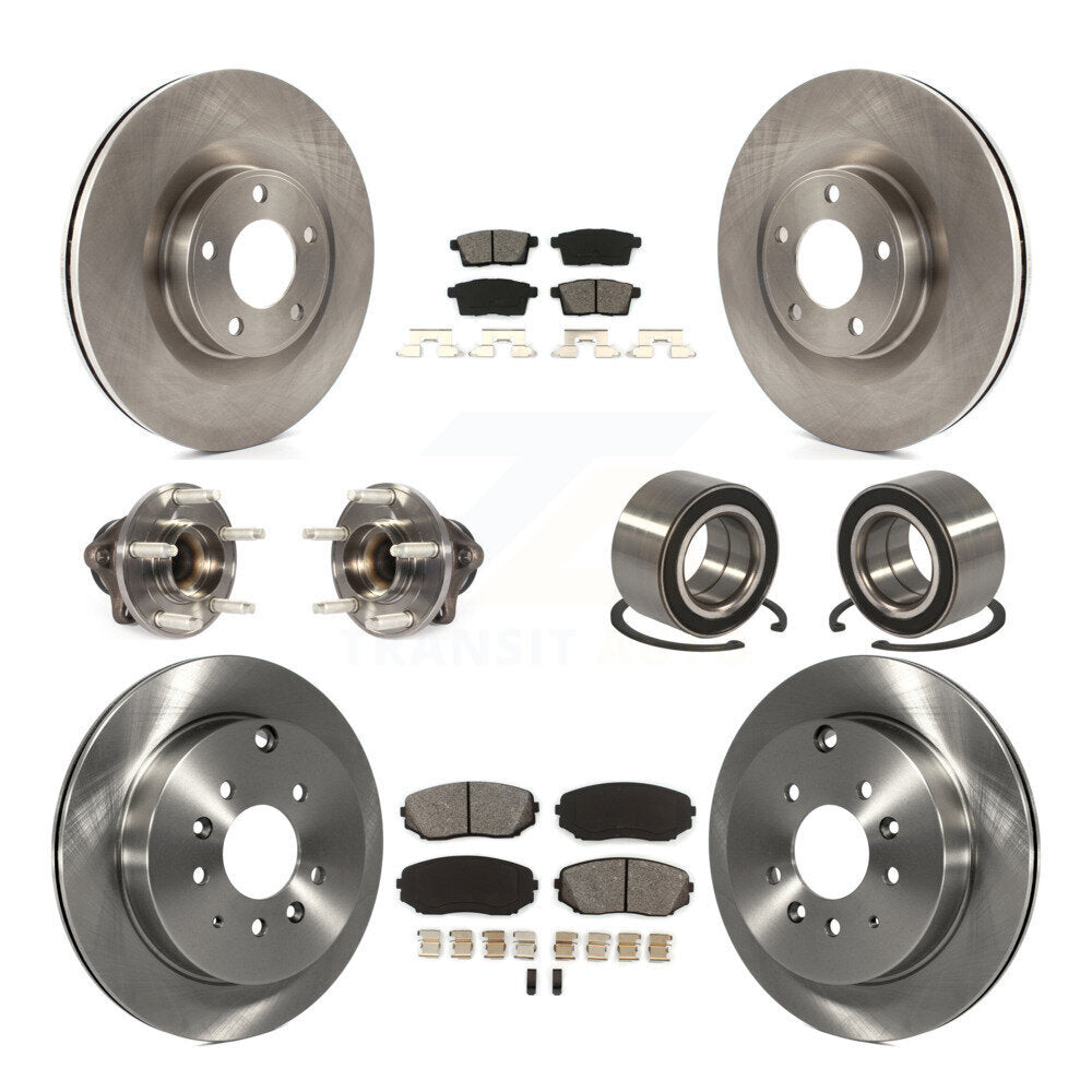 [Avant + Arrière] Kit de Roulement de roue pour 2010 Ford Edge Lincoln MKX FWD KBB-114988