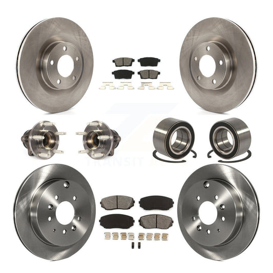 [Avant + Arrière] Kit de Roulement de roue pour 2010 Ford Edge Lincoln MKX FWD KBB-114988