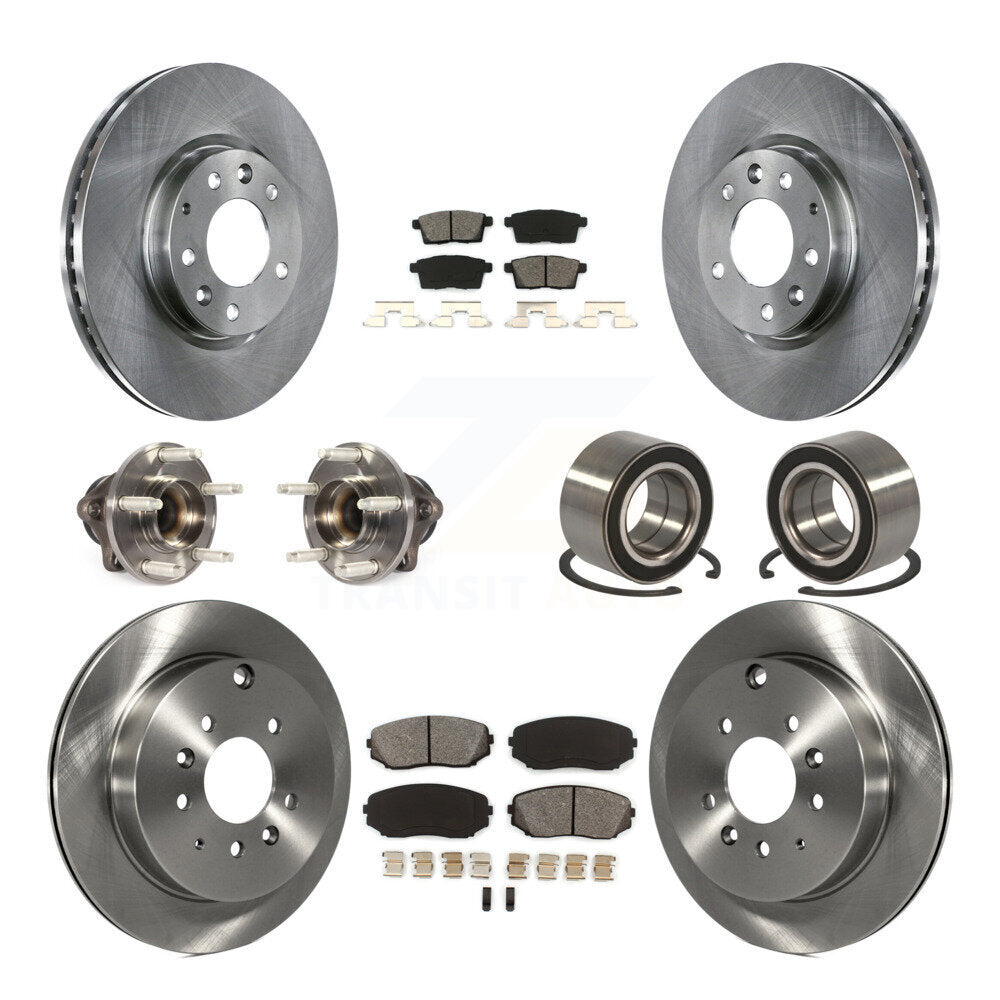 [Avant + Arrière] Kit de Roulement de roue pour 2009 Ford Edge Lincoln MKX FWD KBB-114989