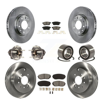 [Avant + Arrière] Kit de Roulement de roue pour 2009 Ford Edge Lincoln MKX FWD KBB-114989