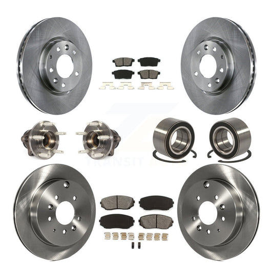 [Avant + Arrière] Kit de Roulement de roue pour 2009 Ford Edge Lincoln MKX FWD KBB-114989