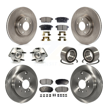 [Avant + Arrière] Kit de Roulement de roue pour 2007-2010 Ford Edge Lincoln MKX AWD KBB-114992